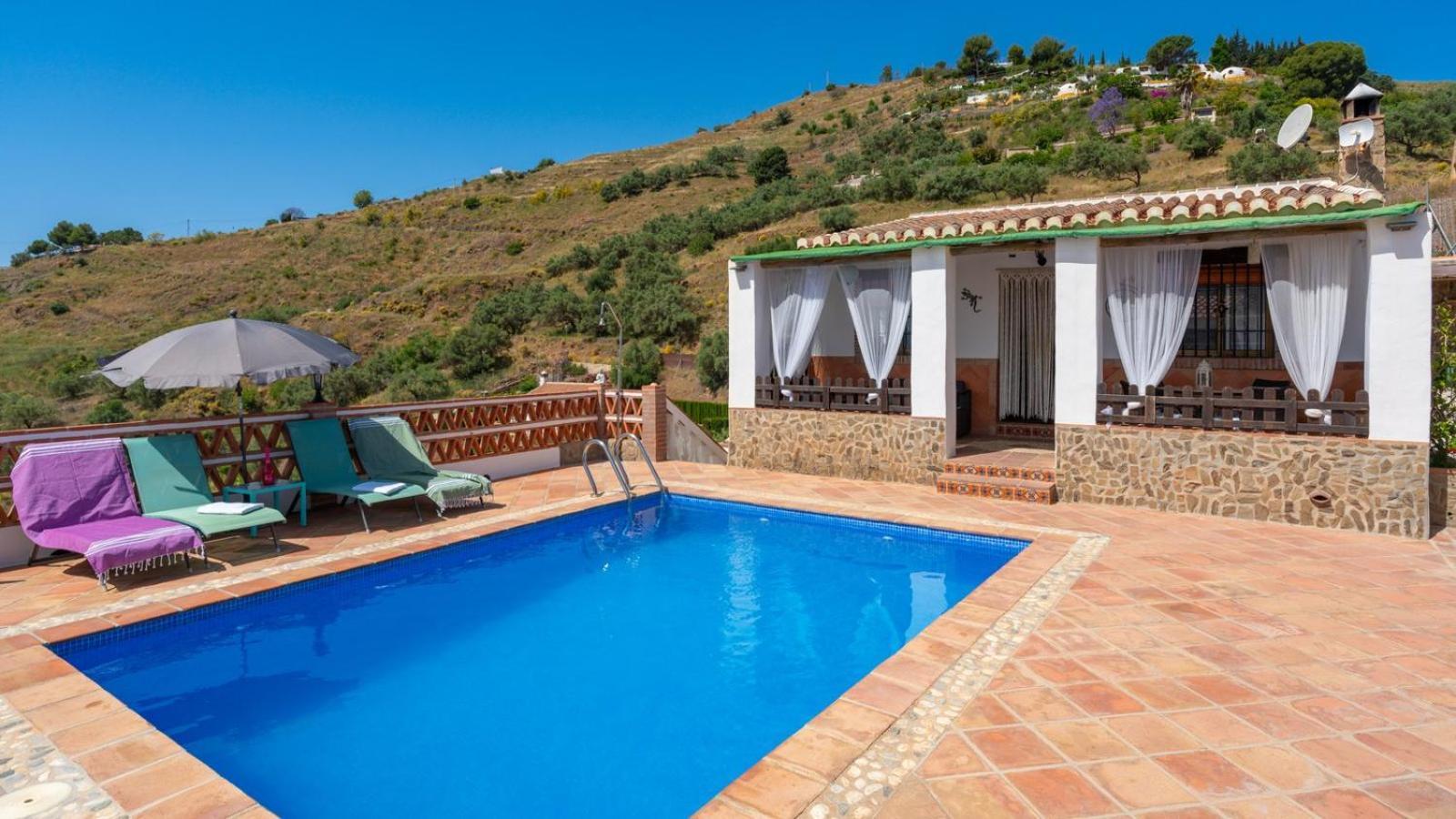 Cortijo El Mirador Frigiliana By Ruralidaysヴィラ エクステリア 写真
