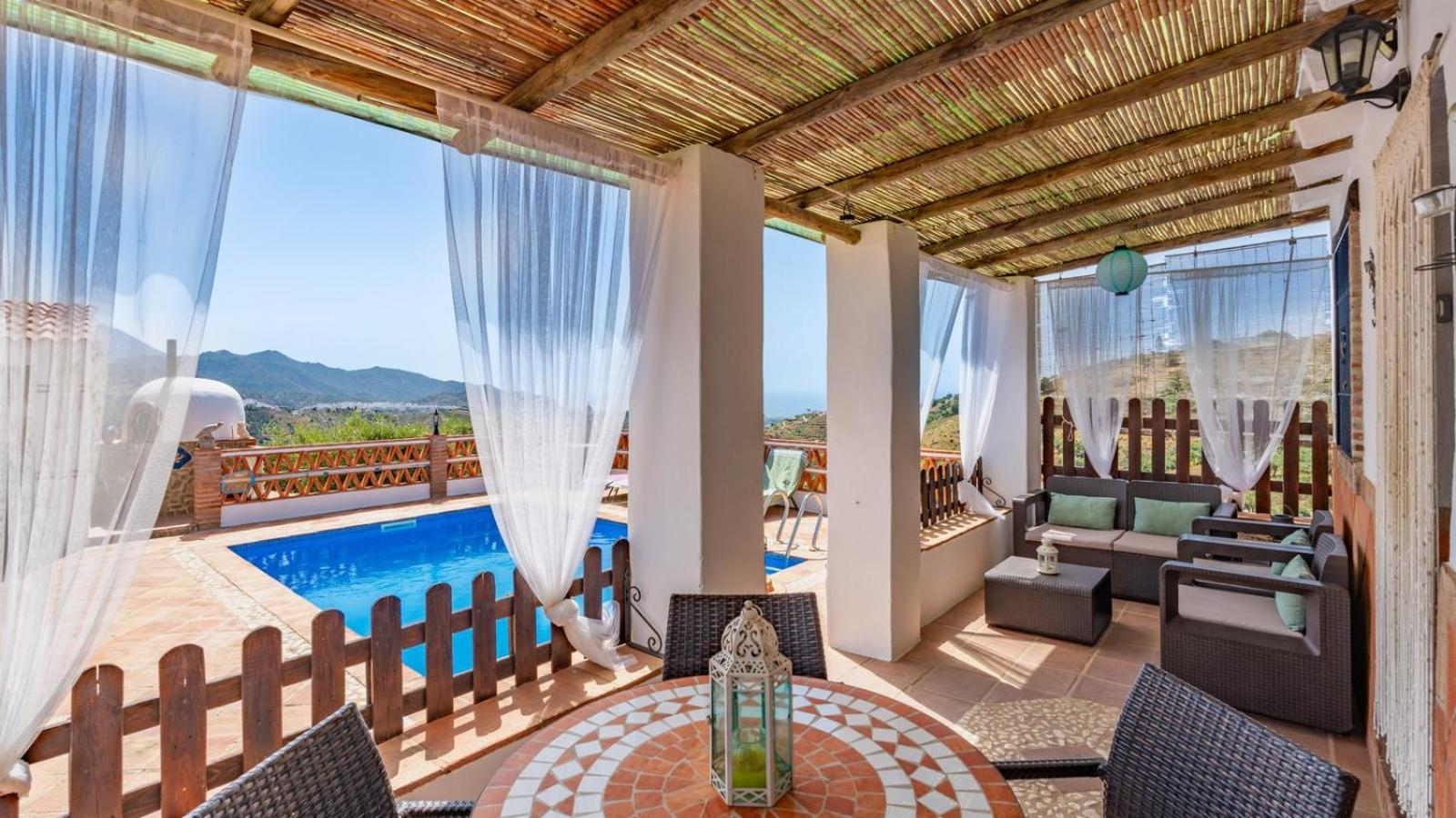 Cortijo El Mirador Frigiliana By Ruralidaysヴィラ エクステリア 写真
